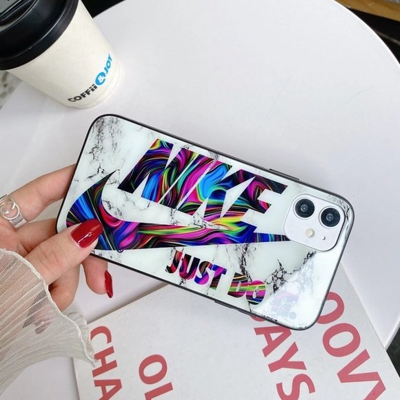 Sporty Fashion Rainbow Graphics TPU iPhone Case - Picture 1 of 5